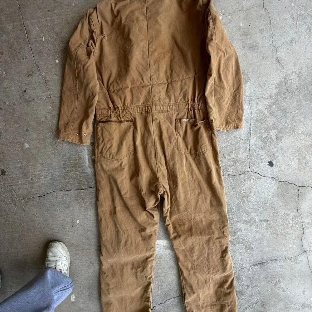 Walls tan insulated coveralls size - Picture 2 of 6